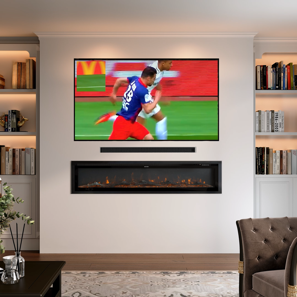 Easy-to-Install Aluminum Profile Media Wall Frame