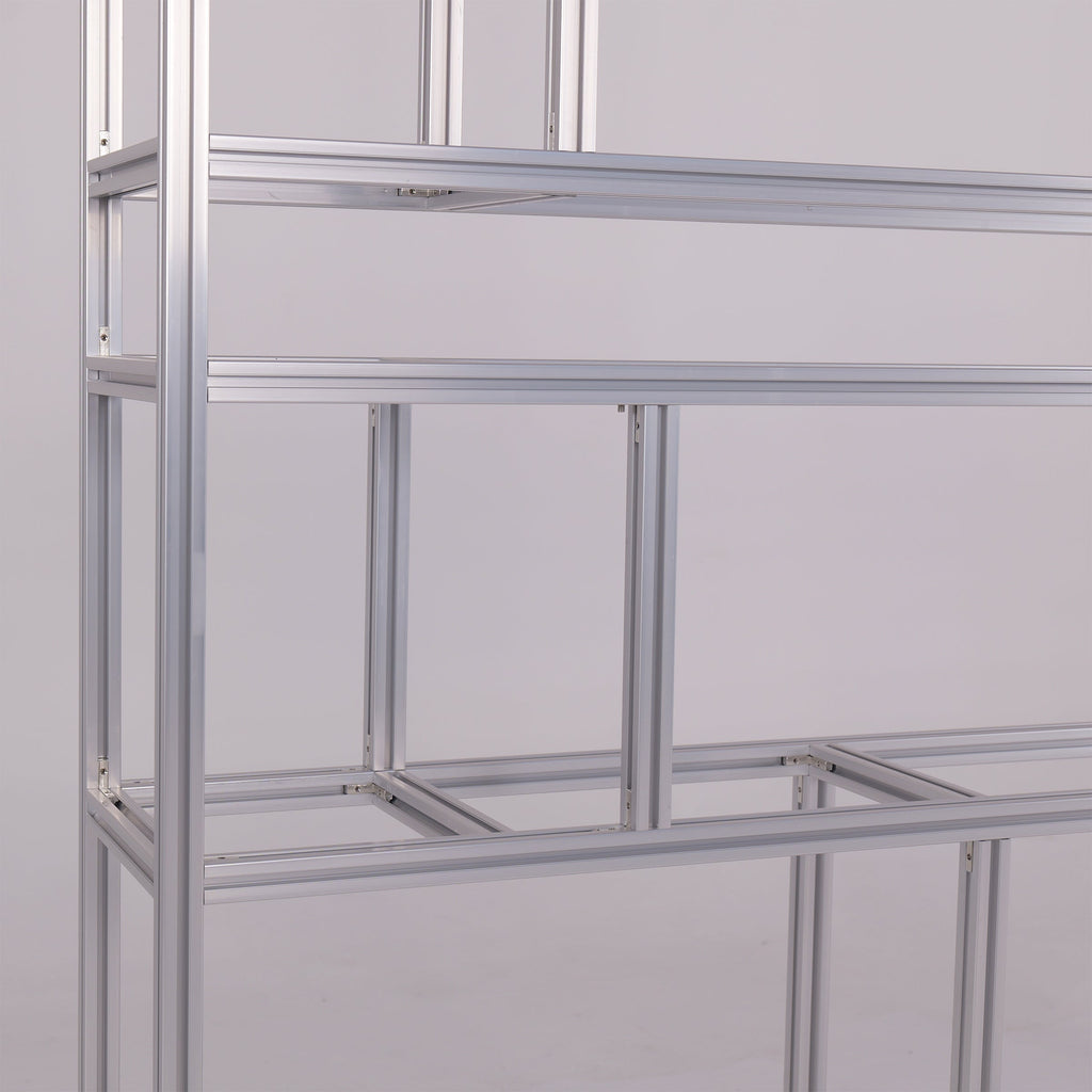 Easy-to-Install Aluminum Profile Media Wall Frame