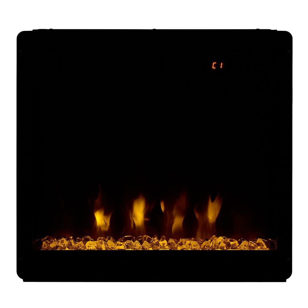 Freestanding TV Stand Entertainment Center with 19" Fireplace