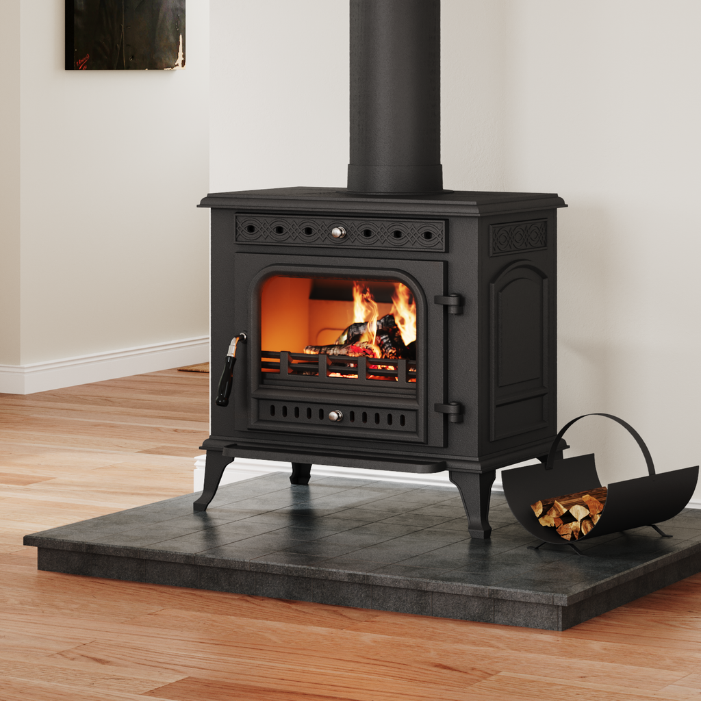 Victorian Cast Iron Fireplace Insert | DEFRA Approved & 79% Efficient