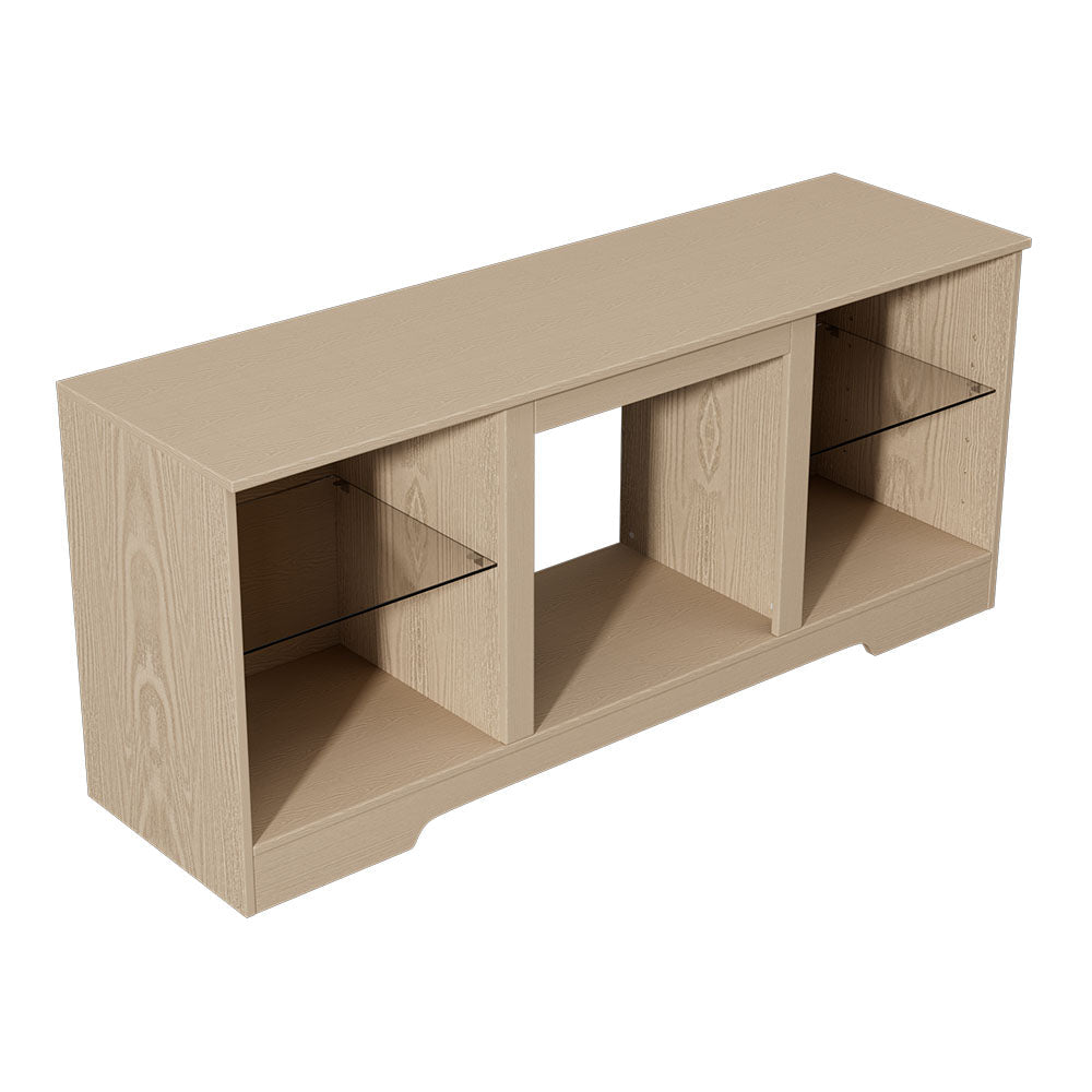 Fireplace Cabinet with 18inch Electric Fire | Touchscreen-enabled, remote-controlled, timer-operated